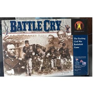 Avalon Hill Battle Cry Civil War Board Game 1999 Edition Miniatures NEW READ